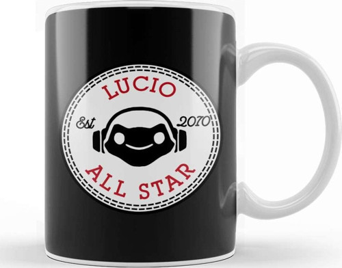 Lucio Overwatch All Star Converse Kupa Bardak Porselen