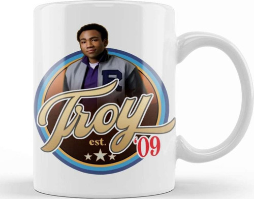 Troy And Abed Troy İn The Morning Kupa Bardak Porselen