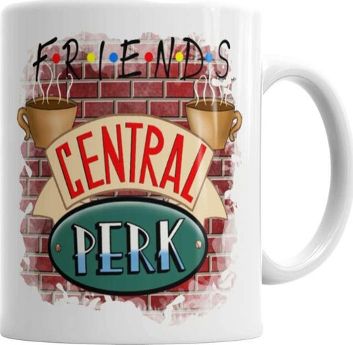 Friends Central Perk Phoebe Joey Kupa Bardak Porselen