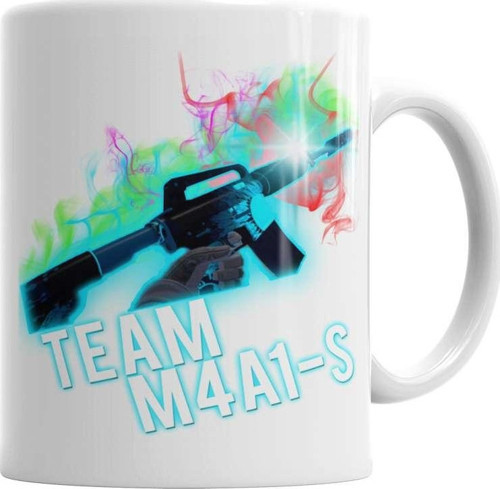 Cs Go Counter Strike Team M4A1-S Kupa Bardak Porselen
