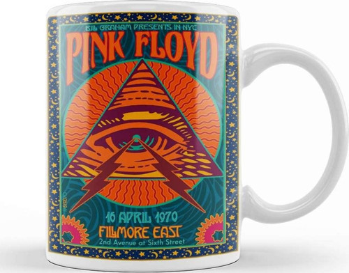 Pink Floyd Dark Side Of The Moon Kupa Bardak Porselen