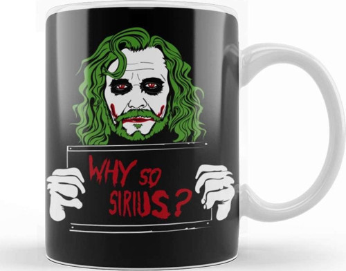Harry Potter Why So Sirius Joker Kupa Bardak Porselen