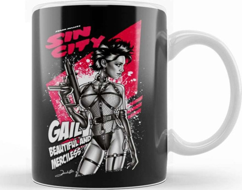 Sin City Beautiful And Merciless Kupa Bardak Porselen