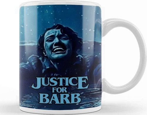 Stranger Things Justice For Barb Kupa Bardak Porselen