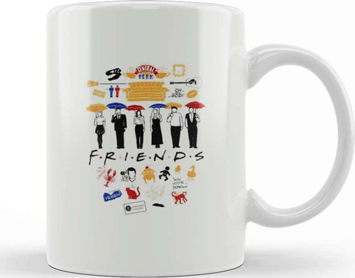 Friends İ Ll Be There For You 02 Kupa Bardak Porselen