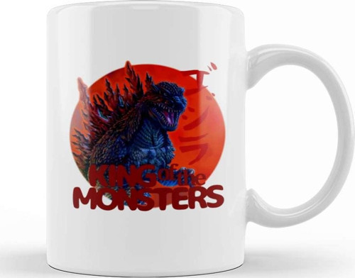 Godzilla King Of The Monsters 08 Kupa Bardak Porselen