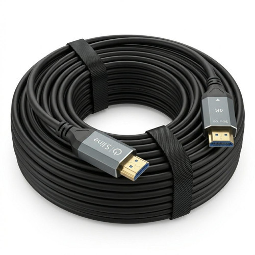 Sline 30Metre 4K 60Hz Fiber Optik HDMI Kablo