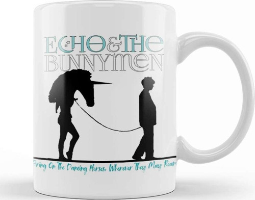 Echo The Bunnymen Dancing Horses Kupa Bardak Porselen