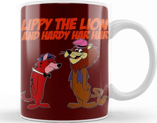 Lippy The Lion And Hardy Har Har Kupa Bardak Porselen