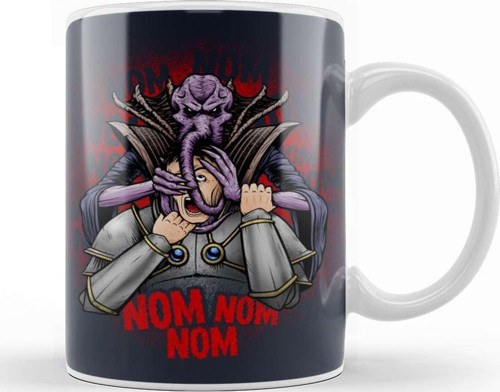 Mind Flayer Dungeons And Dragons Kupa Bardak Porselen