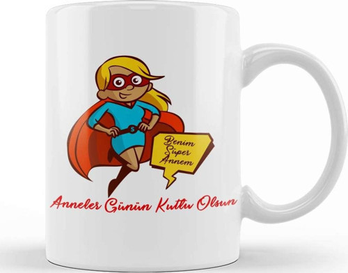 Anneler Günü Annelere Hediye 024 Kupa Bardak Porselen