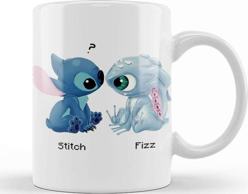 Gaming Fizz And Stitch What'S Up Kupa Bardak Porselen