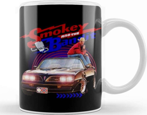Muscle Car Smokey And The Bandit Kupa Bardak Porselen