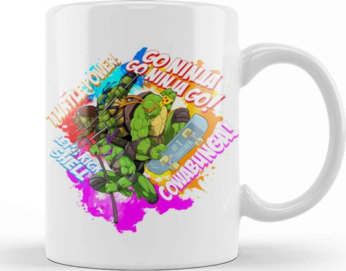 Ninja Turtles Ninja Turtle Power Kupa Bardak Porselen