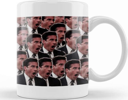 Michael Scott Collage The Office Kupa Bardak Porselen
