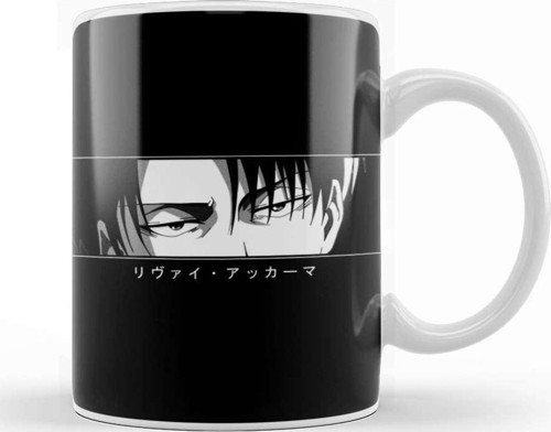 Attack On Titan Levi Ackerman 01 Kupa Bardak Porselen