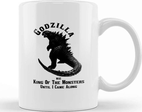 Godzilla King Of The Monsters 03 Kupa Bardak Porselen