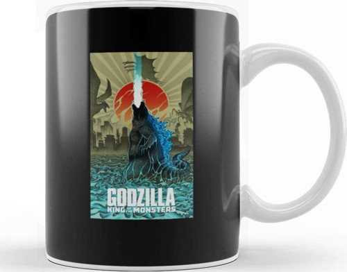 Godzilla King Of The Monsters 06 Kupa Bardak Porselen