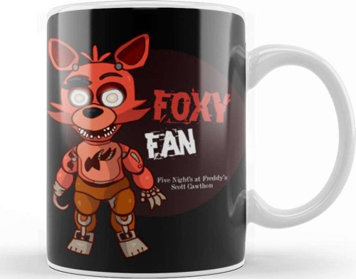 Five Nights At Freddys Fnaf Obey Kupa Bardak Porselen