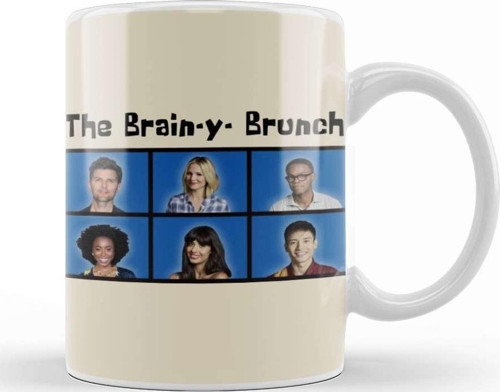 The Brainy Brunch The Good Place Kupa Bardak Porselen