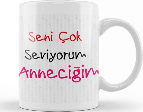 Anneler Günü Annelere Hediye 027 Kupa Bardak Porselen