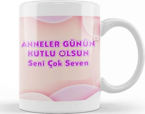 Anneler Günü Annelere Hediye 053 Kupa Bardak Porselen