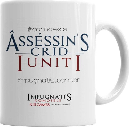 Comosele Assassin'S Creed Unity Kupa Bardak Porselen