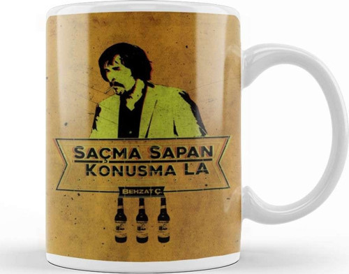 Behzat Ç Saçma Sapan Konuşma La Kupa Bardak Porselen