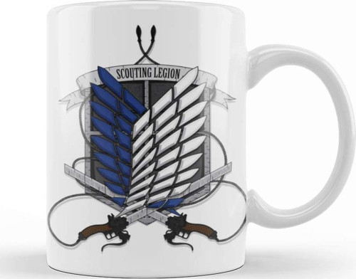 Attack On Titan Scoutıng Legıon Kupa Bardak Porselen