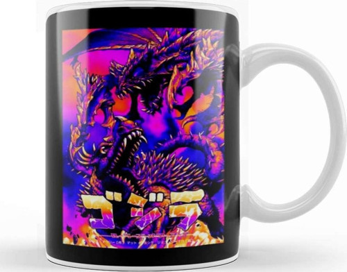 Godzilla Retro Godzilla Rulers Of Earth 01 Kupa Bardak Porselen