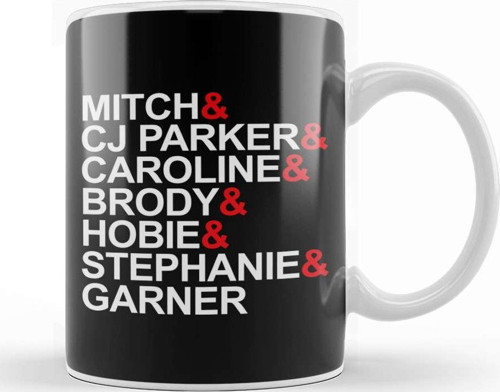 Baywatch Original Character Names Mitch Cj Kupa Bardak Porselen
