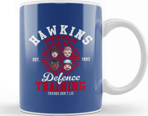 Stranger Things Hawkins Demogorgon Defence Kupa Bardak Porselen