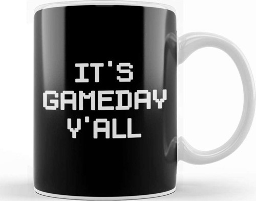 It S Gameday Y All Football Tailgating Fan Kupa Bardak Porselen
