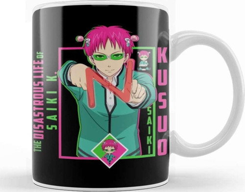 The Disastrous Life Of Saiki K Saiki Kusuo Kupa Bardak Porselen