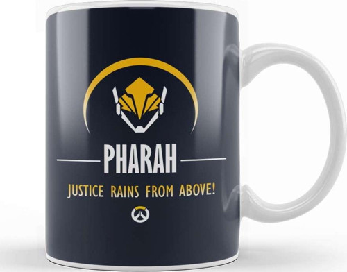 Pharah Justice Rains From Above Overwatch Kupa Bardak Porselen