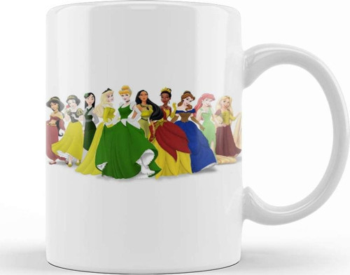 Disney Princesses Are Humans After All 02 Kupa Bardak Porselen