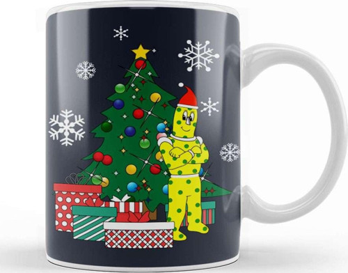 Spotty Around The Christmas Tree Superted Kupa Bardak Porselen