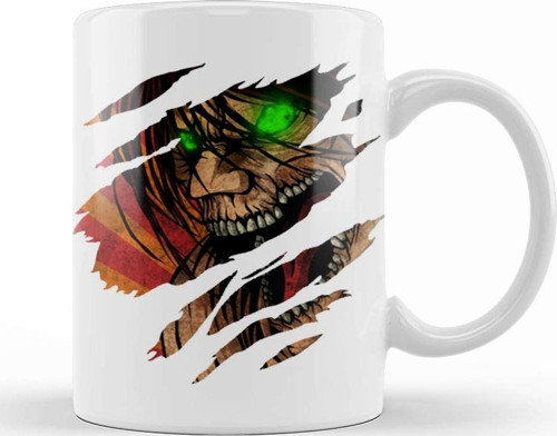 Eren Titan Attack On Titan Eren Jaeger 01 Kupa Bardak Porselen