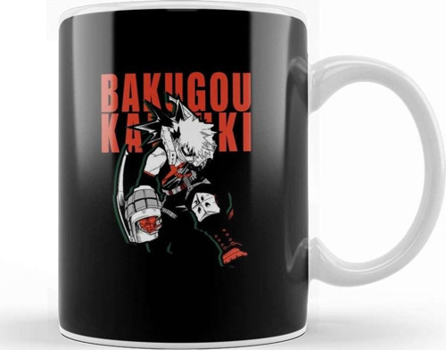 Bakugou Katsuki Halloween Bakugo Werewolf Kupa Bardak Porselen