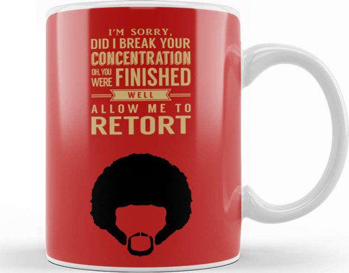 Pulp Fiction Jules Quote Movie Silhouette Kupa Bardak Porselen