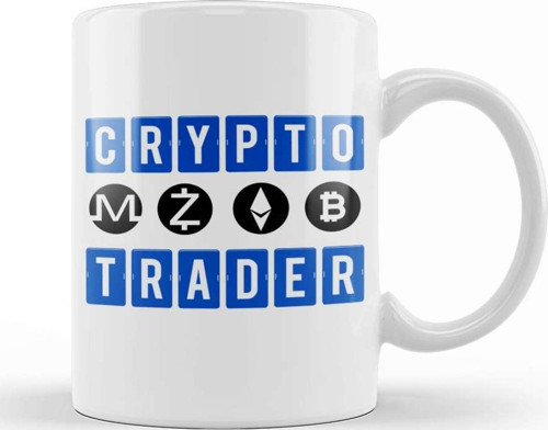 Blockchain Crypto Trader Bitcoin Hodl Btc Kupa Bardak Porselen