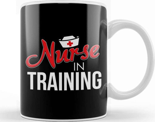 Cute Nurse In Training Nursing Student Rn Kupa Bardak Porselen