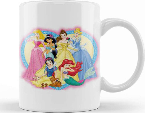 Disney Princesses Are Humans After All 04 Kupa Bardak Porselen