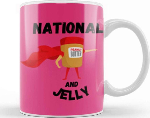 National Peanut Butter And Jelly Day 2021 Kupa Bardak Porselen