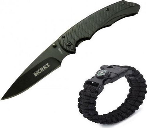Crkt Metal Çakı Siyah CR-7040-22 CM