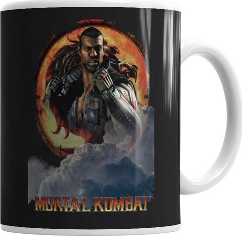 Camiseta Mortal Kombat Jason Briggs Game Kupa Bardak Porselen