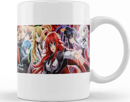 High School Dxd Anime All The Main Girls Kupa Bardak Porselen