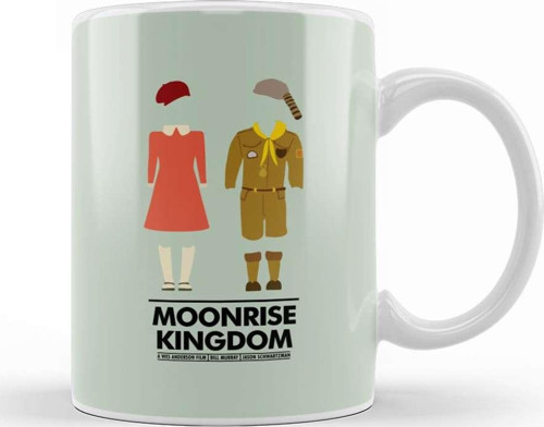 Moonrise Kingdom Outfit Movie Silhouette Kupa Bardak Porselen