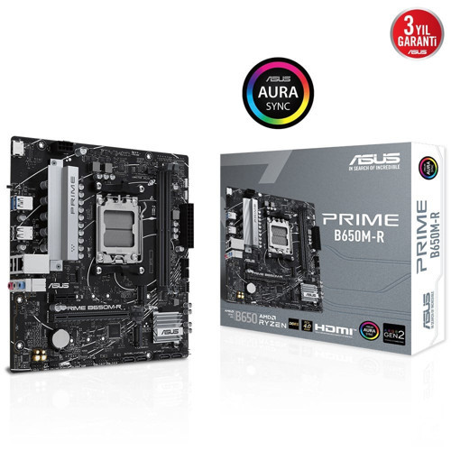 PRIME B650M-R AMD DDR5 7200+(OC) HDMI M.2 AM5