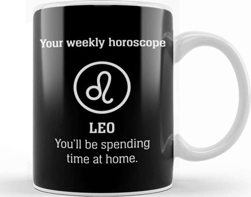 Your Weekly Horoscope Leo Self Isolation Kupa Bardak Porselen